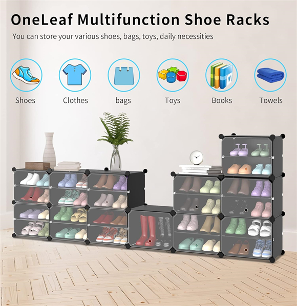 plastic shoe rack